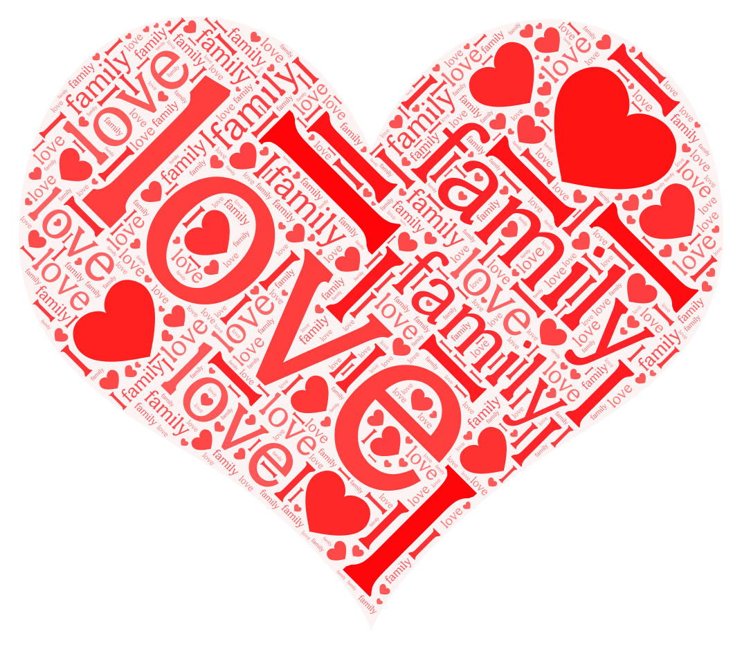 i-love-my-family-wordart