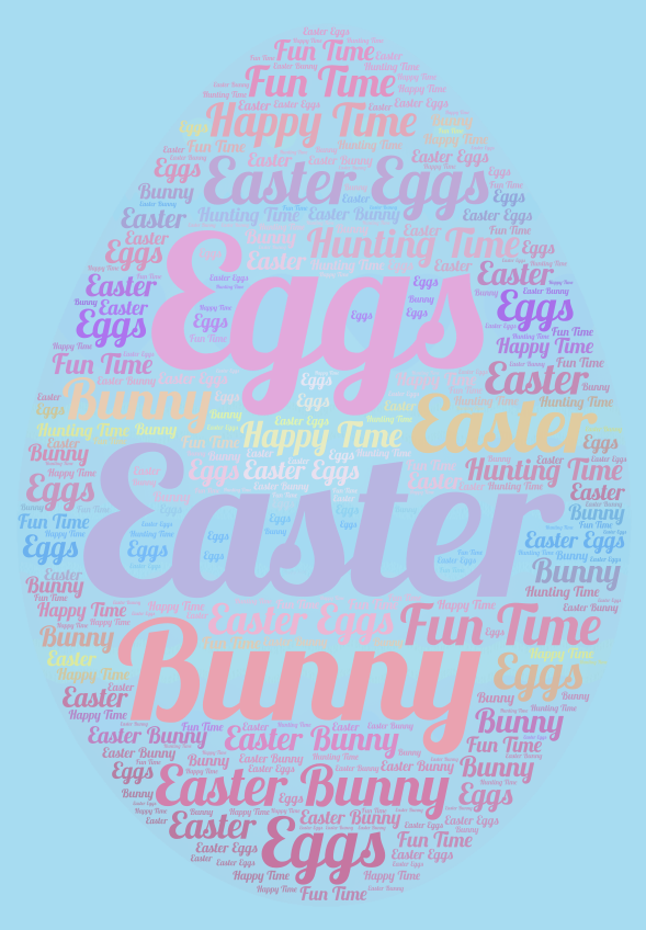 Happy Easter – WordArt.com