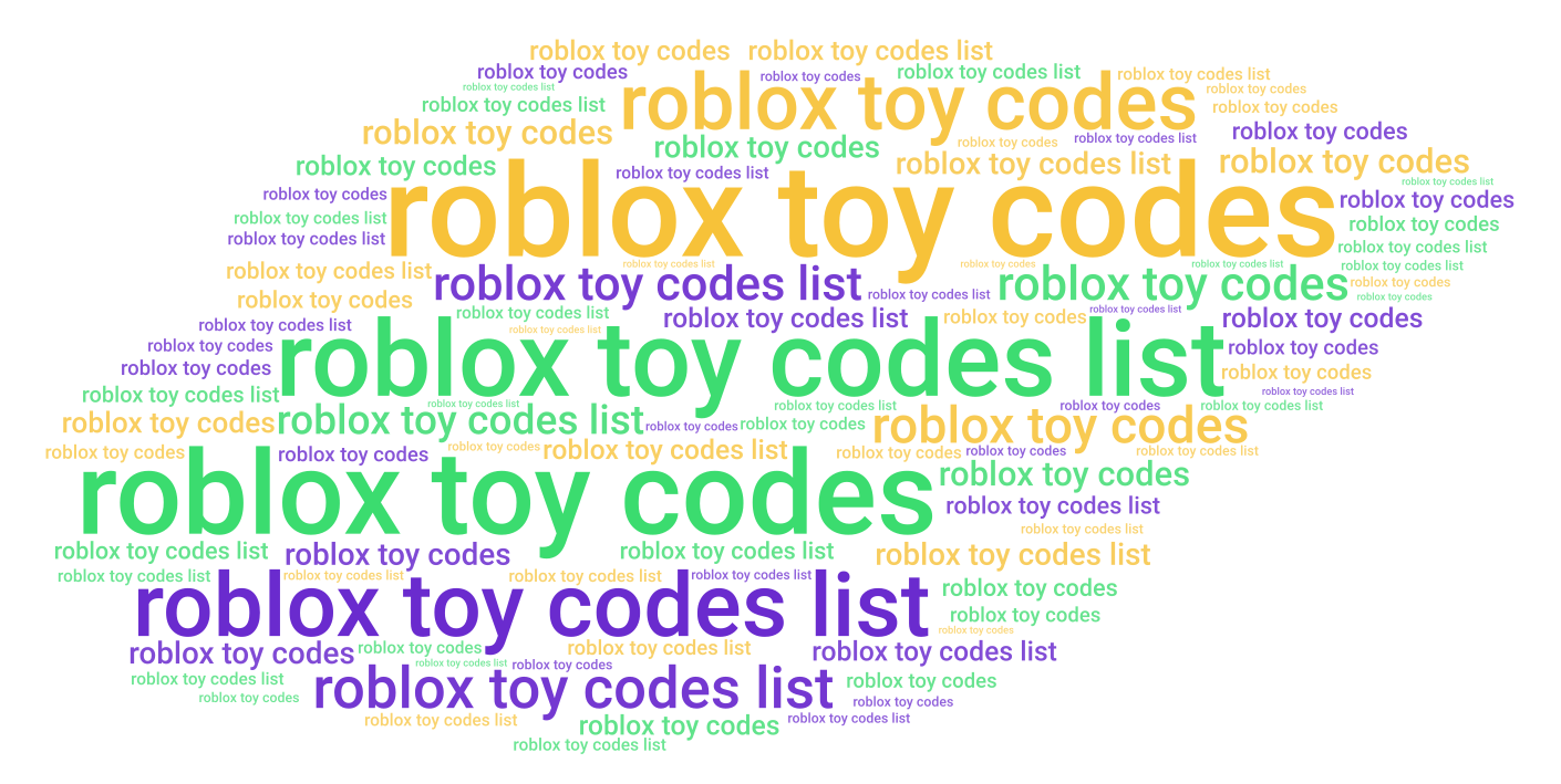 Toy Codes Roblox List