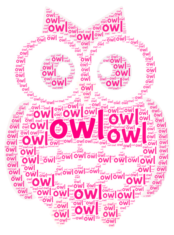 owl-wordart