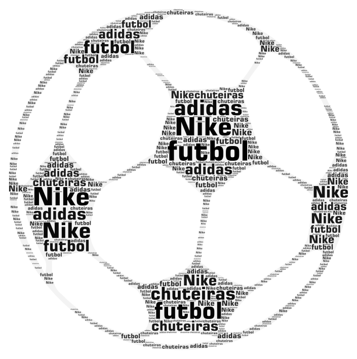 bola de futebol – WordArt.com