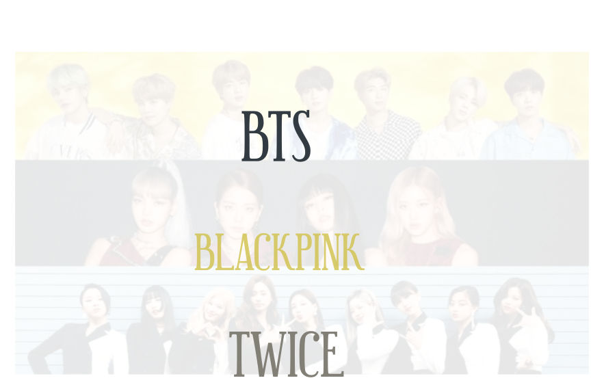 Bts Blackpink Twice Wordart Com