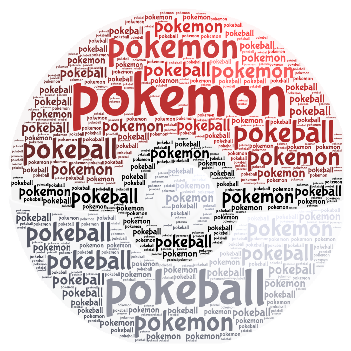 The 19 Dimensional Word Cloud of Pokémon