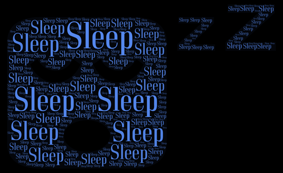 sleep-wordart