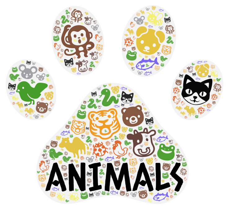 ANIMALS – WordArt.com