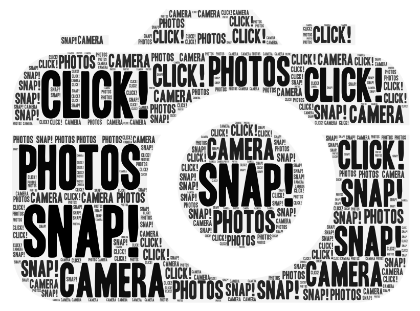 camera-wordart