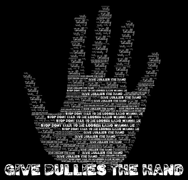 Give bullies the hand