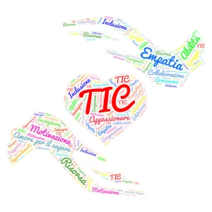 Potenziale uso delle TIC e inclusione word cloud art
