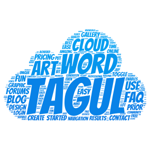 Tagul Cloud word cloud art