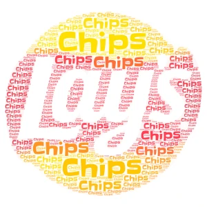 Da Lays word cloud art