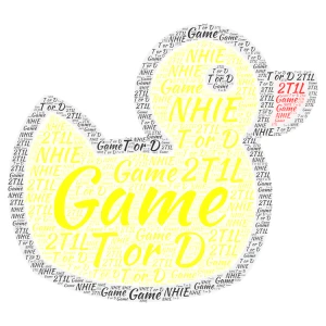 Y'all wanna play a game? word cloud art