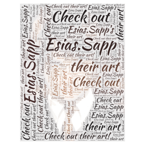 Check out Esias.Sapp's art work! word cloud art