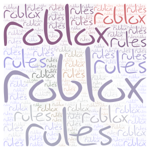 roblox word cloud art